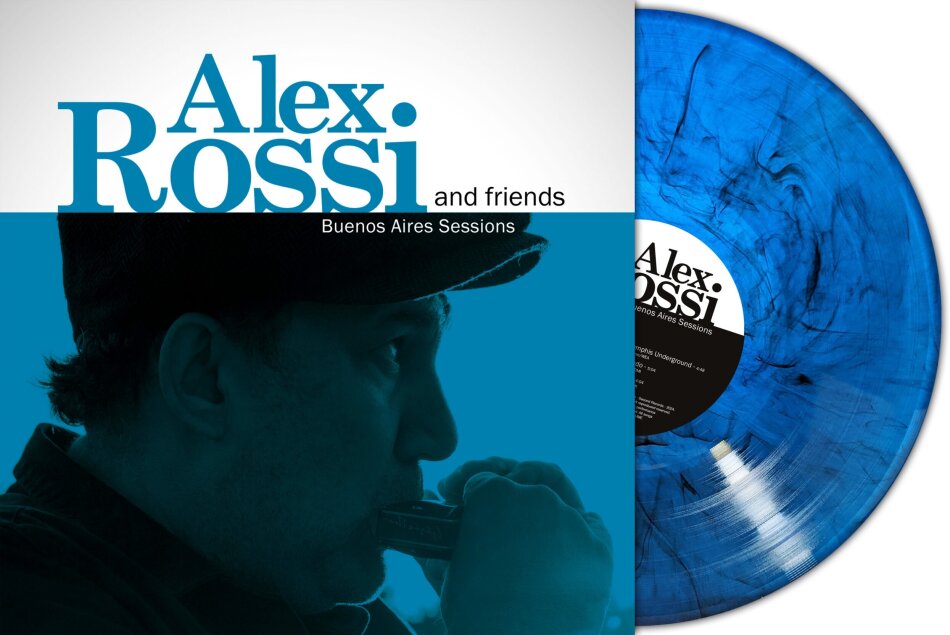 Alex Rossi & & Friends - Buenos Aires Sessions Limited Edition, Blue Marbled Vinyl, LP