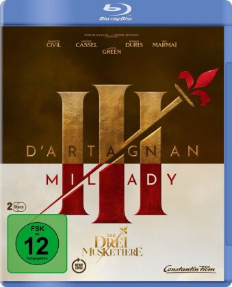 Die drei Musketiere - D'Artagnan (2023) / Die drei Musketiere - Milady (2023) (2 Blu-rays)