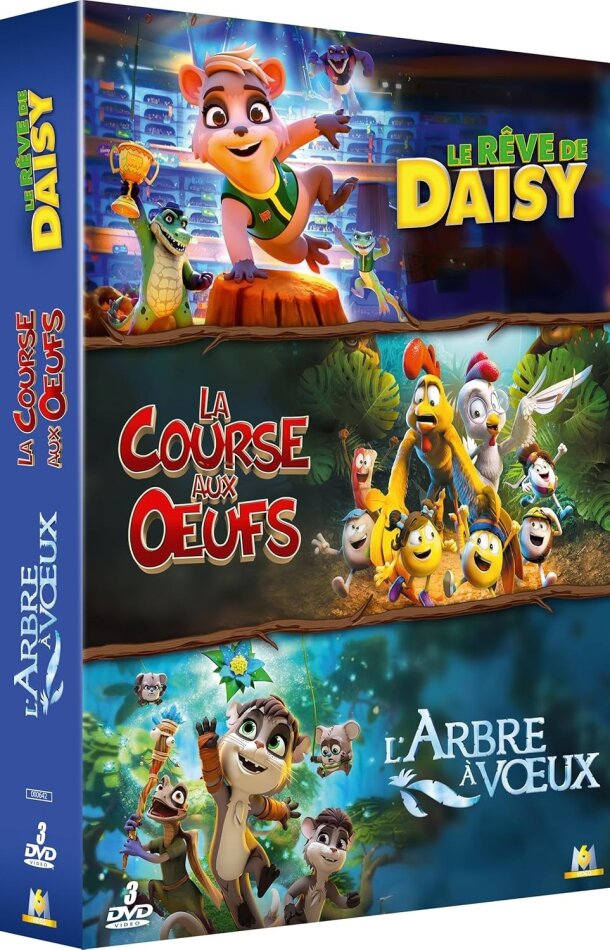 Le rêve de Daisy / La course aux œufs / L'arbre à voeux 3 DVD