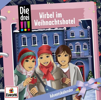 Die Drei !!! - Adventskalender - Wirbel im Weihnachtshotel (2 CD)