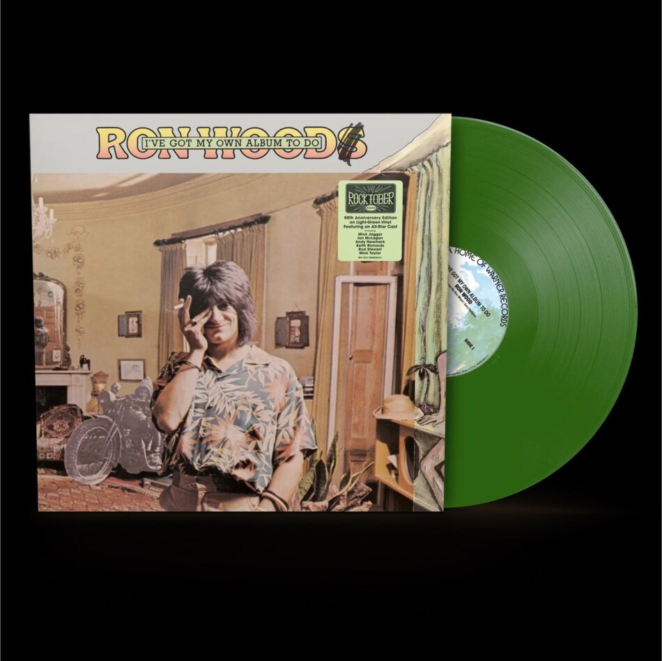 Ron Wood - I've Got My Own Album To Do 2024 Reissue, Rocktober 2024, Rhino, 140 Gramm, Olive Green Vinyl, LP