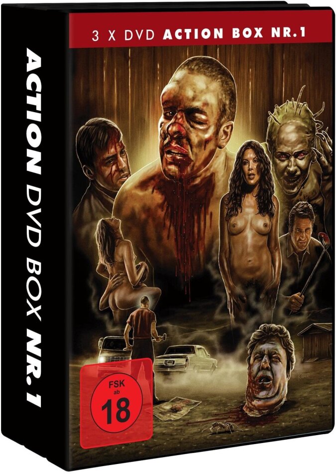 Action DVD Box Nr. 1 3 DVDs