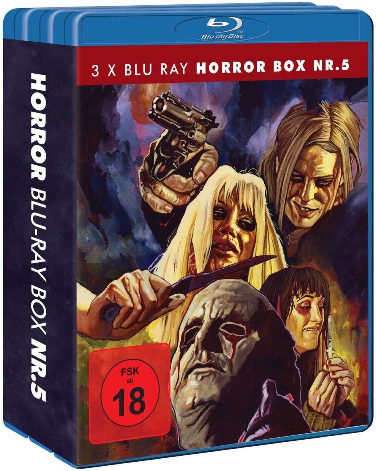 Horror Blu-ray Box Nr. 5 3 Blu-rays