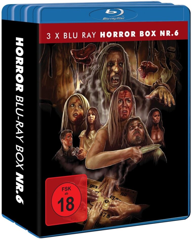 Horror Blu-ray Box Nr. 6 3 Blu-rays