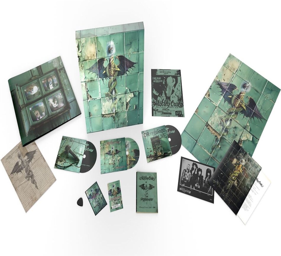 Mötley Crüe - Dr. Feelgood 2024 Reissue, Boxset, BMG Rights Management, 35th Anniversary Edition, 3 CDs