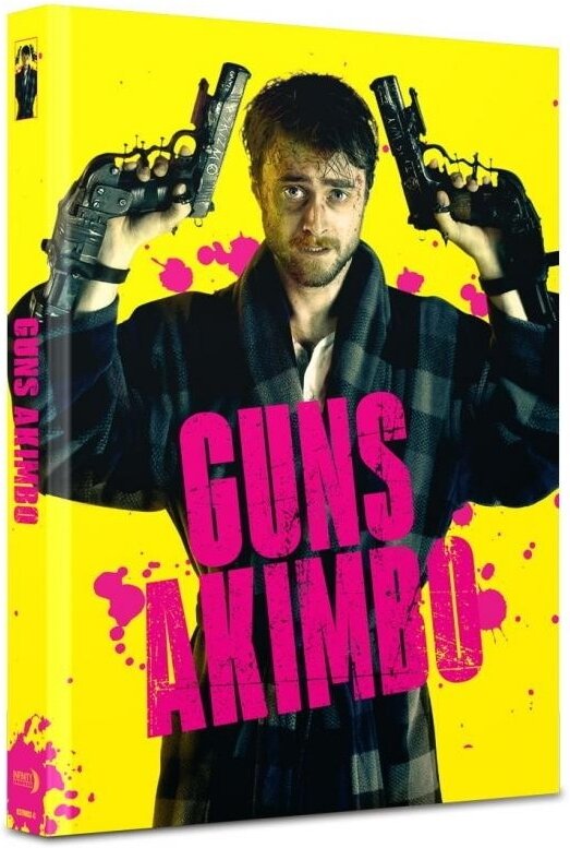 Guns Akimbo (2019) Cover C, Limited Edition, Mediabook, Blu-ray + DVD
