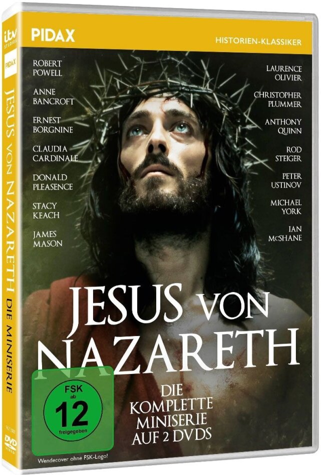 Jesus von Nazareth - Die komplette Miniserie (1977) Pidax Historien-Klassiker, 2 DVDs