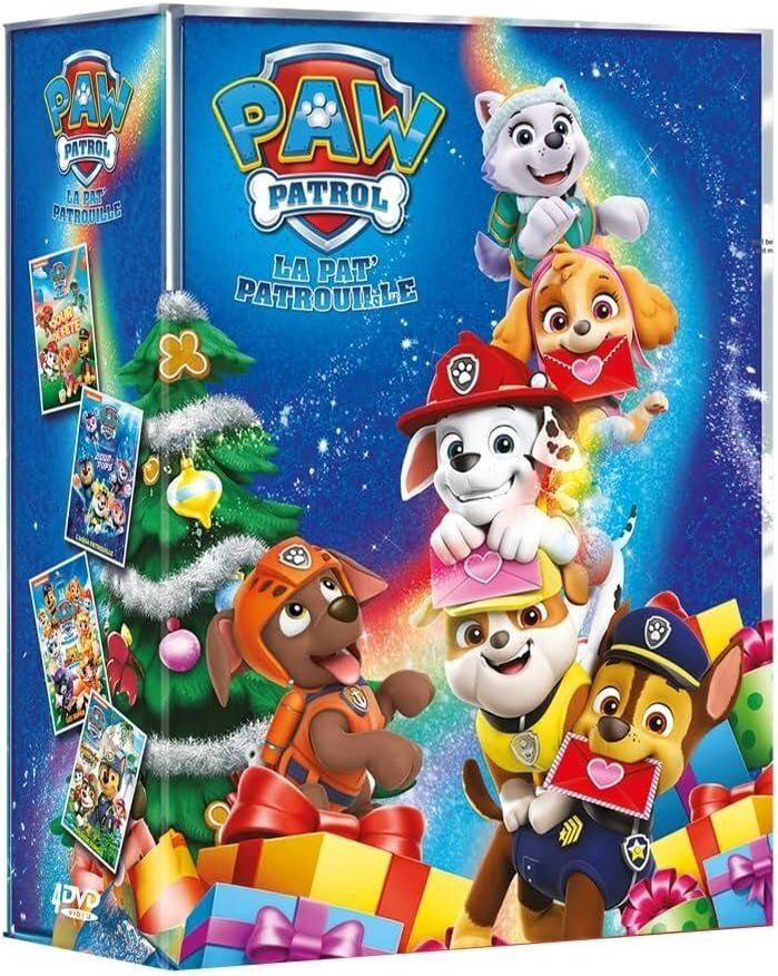 PAW Patrol - La pat' patrouille - Jour de fête / Aqua Pups, l’Aqua Patrouille / Les Super Chats / Mission Jungle 4 DVD