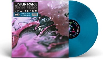 Linkin Park - From Zero (Translucent Sea Blue Vinyl) (140 Gramm, Colored, LP)