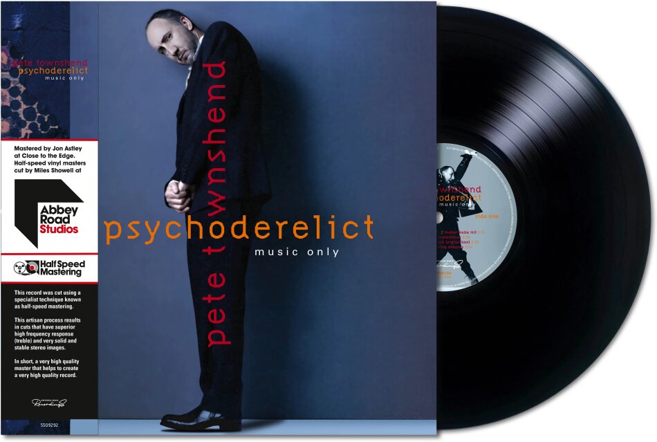Pete Townshend - Psychoderelict 2024 Reissue, Universal, Half Speed Mastering, 2 LPs