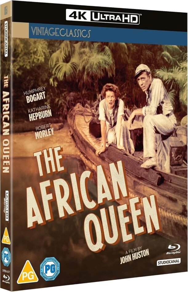 The African Queen (1951) Vintage Classics, 4K Ultra HD + Blu-ray