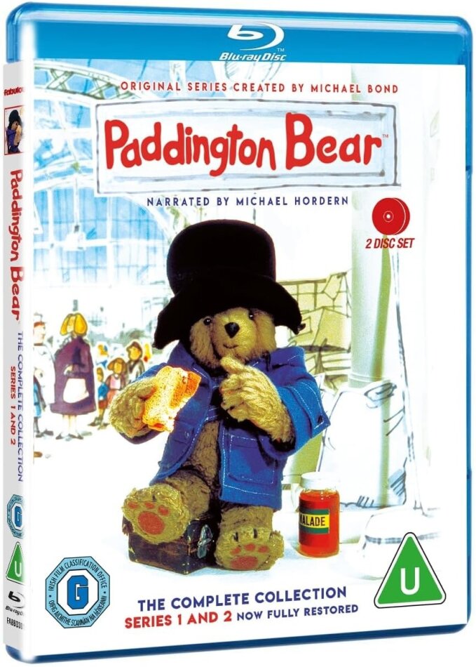 Paddington Bear - The Complete Collection: Series 1 and 2 Remastered, Restored, 2 Blu-rays