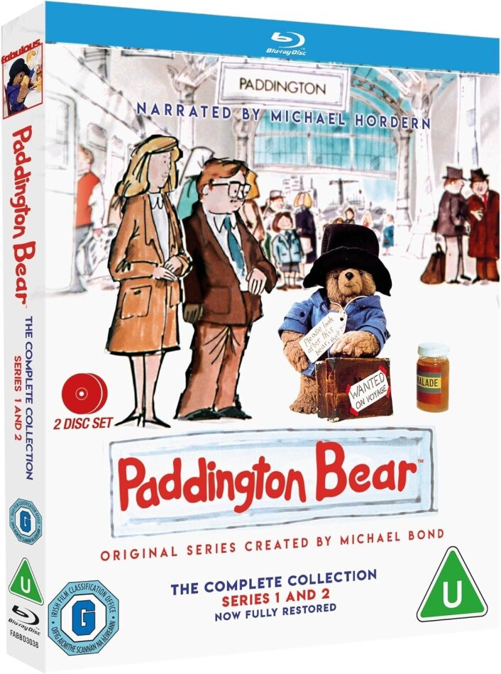 Paddington Bear - The Complete Collection: Series 1 and 2 Pop-Up Edition, Limited Edition, Remastered, Restored, 2 Blu-rays