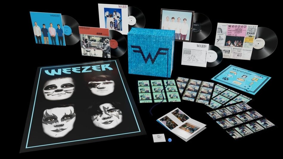 Weezer - --- (Blue Album) 2024 Reissue, Boxset, Geffen Records, 30th Anniversary Edition, 4 LPs + 10" Maxi + 7" Single