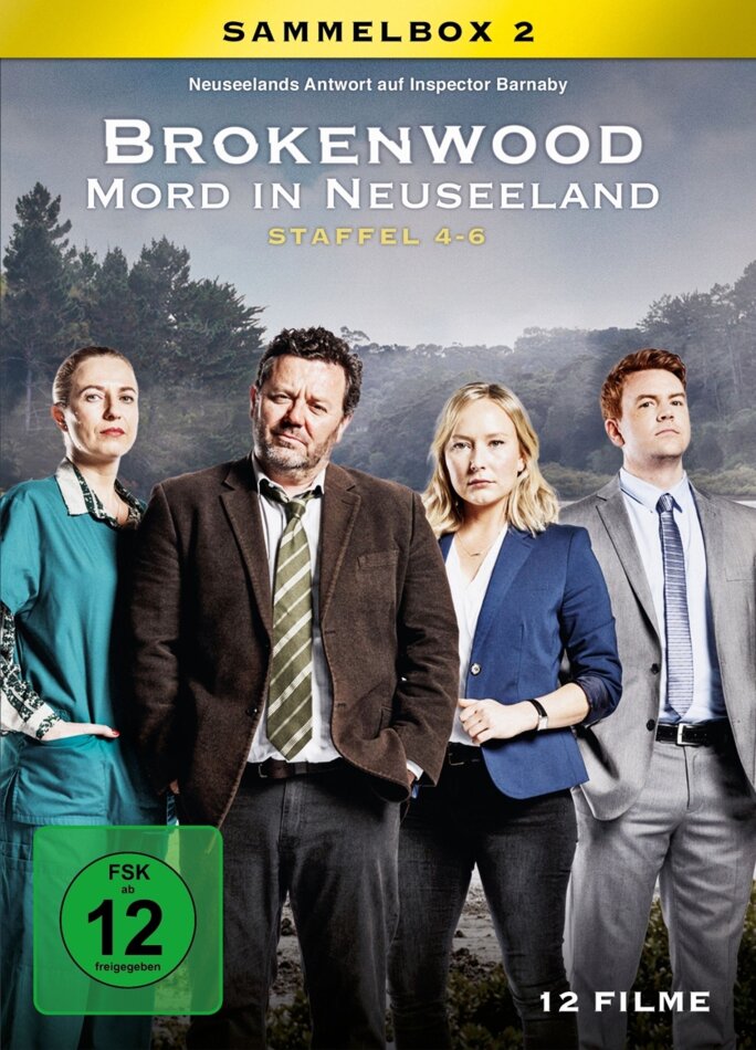 Brokenwood - Mord in Neuseeland - Staffel 4-6 Sammelbox, 6 DVDs