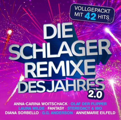 Die Schlager Remixe Des Jahres 2.0 (2 CDs)