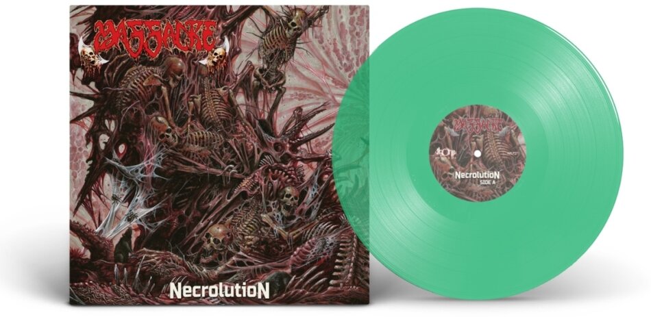 Massacre - Necrolution Limited Edition, Green Vinyl, LP