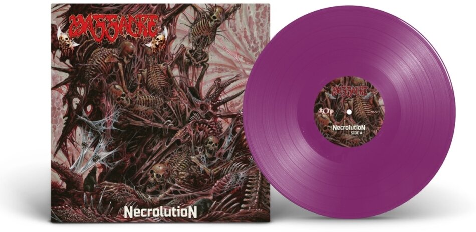 Massacre - Necrolution Limited Edition, Purple Vinyl, LP