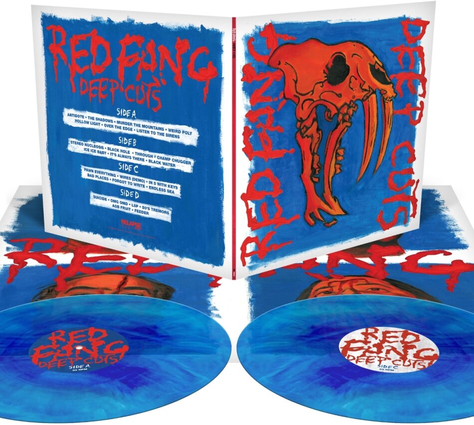 Red Fang - Deep Cuts Gatefold, Custom Galaxy Vinyl, 2 LPs
