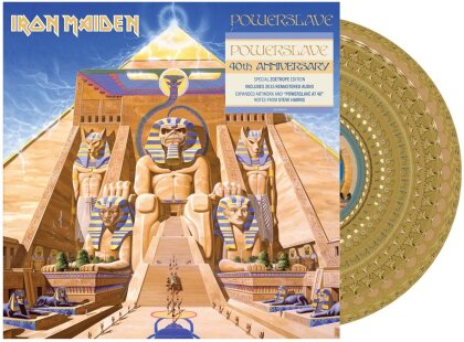 Iron Maiden - Powerslave (2024 Reissue, BMG/Sanctuary, 40th Anniversary Edition, Zoetrope Vinyl, LP)