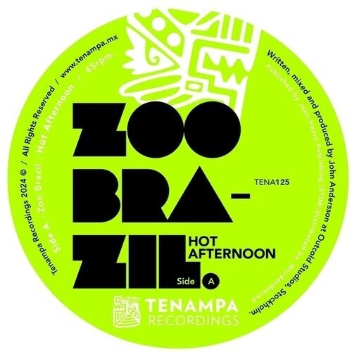 Zoo Brazil - Hot Afternoon EP 12" Maxi