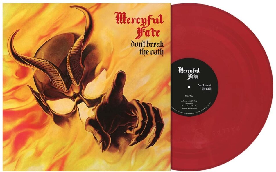 Mercyful Fate - Don't Break The Oath 2024 Reissue, Sony, Ruby Red Vinyl, LP