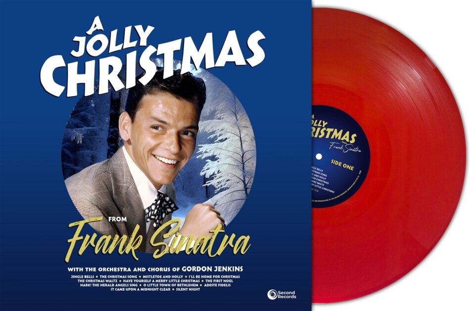 Frank Sinatra - A Jolly Christmas From Frank Sinatra 2024 Reissue, Red Vinyl, LP