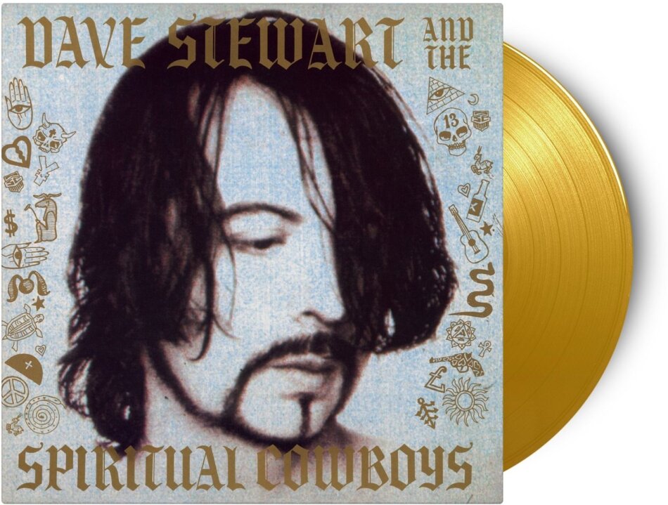 Dave Stewart (Eurythmics/Superheavy) & The Spiritual Cowboys - --- 2024 Reissue, Music On Vinyl, Gold Vinyl, LP
