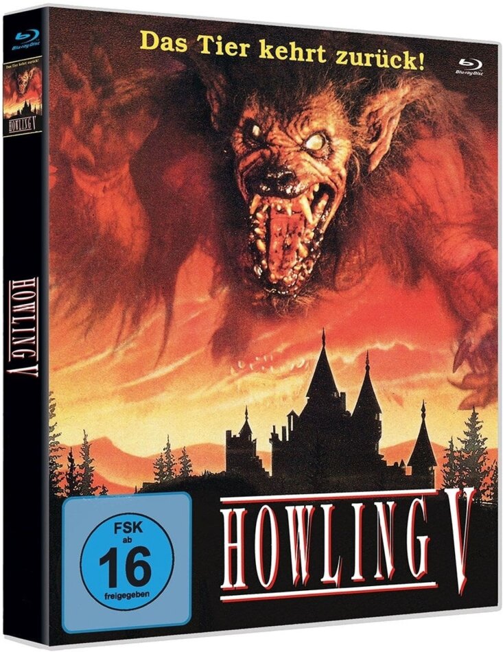 Howling 5 (1989) Scanavo Box, Édition Limitée, Uncut