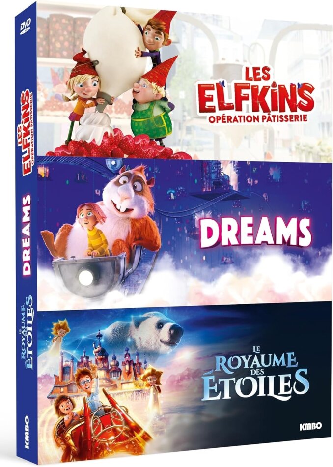 Les Elfkins - Opération pâtisserie / Dreams / Le royaume des étoiles 3 DVD