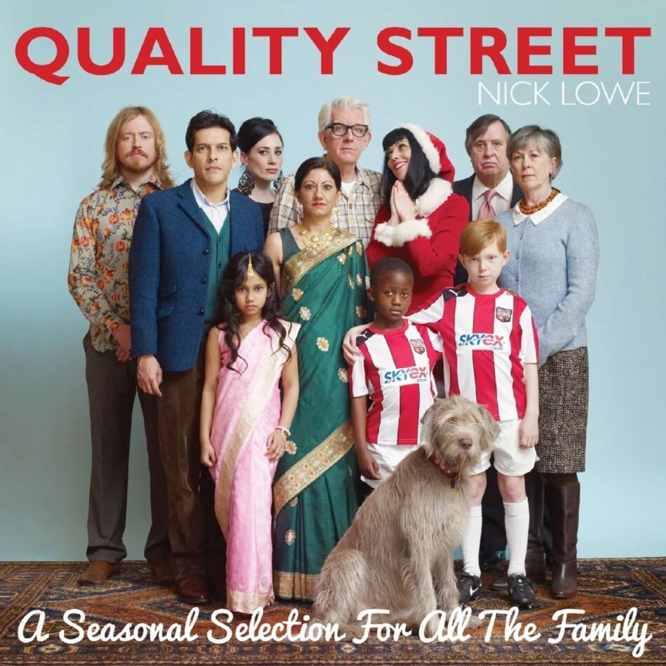 Nick Lowe - Quality Street: A Seasonal Selection For All The Family 2024 Reissue, Yep Roc, Green Vinyl, LP