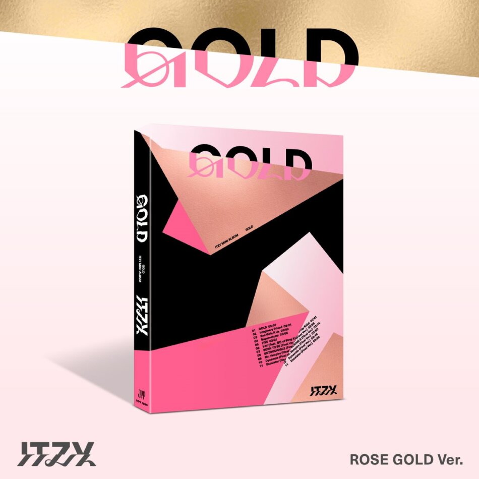 Itzy (K-Pop) - GOLD ROSE GOLD VERSION
