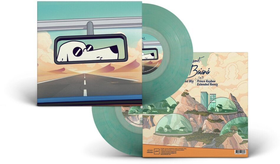 Bakermat - Baiana Édition Limitée, Mint Green Vinyl, 10" Maxi