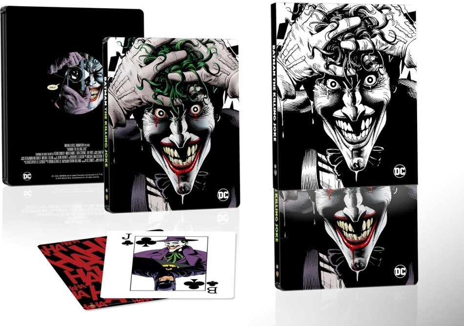Batman - The Killing Joke (2016) Edizione Limitata, Steelbook, 4K Ultra HD + Blu-ray