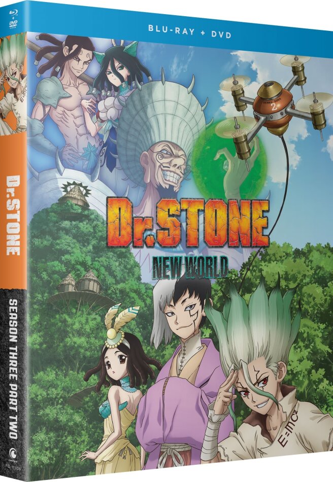 Dr. Stone - New World - Season 3 - Part 2 2 Blu-ray + 2 DVD