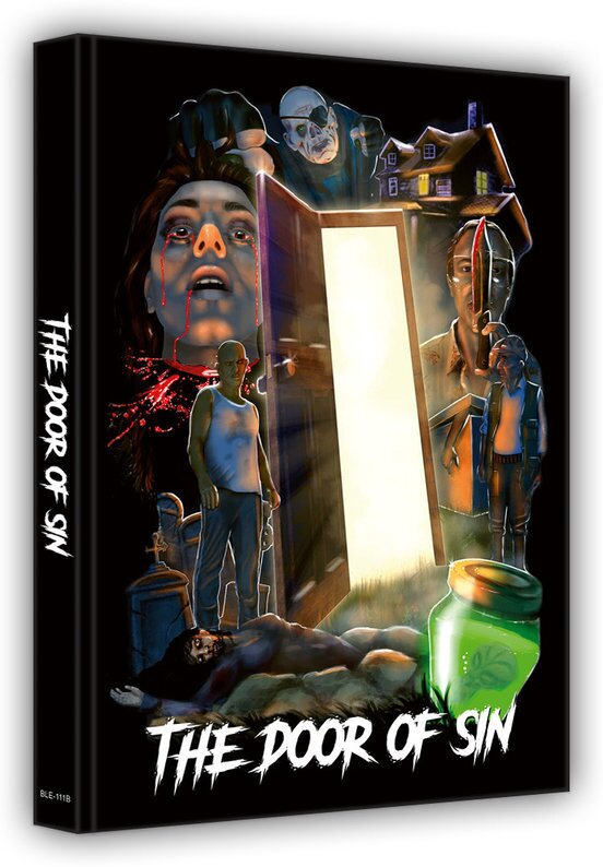 The Door of Sin (2022) Cover B, Limited Edition, Mediabook, Uncut, Blu-ray + DVD