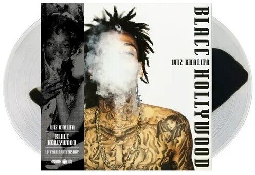 Wiz Khalifa - Blacc Hollywood 2024 Reissue, Gatefold, Get On Down, Anniversary Edition, Clear Vinyl, LP