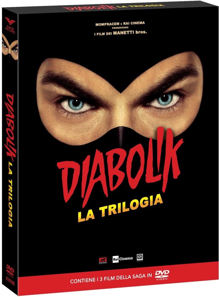 Diabolik - La Trilogia 3 DVDs
