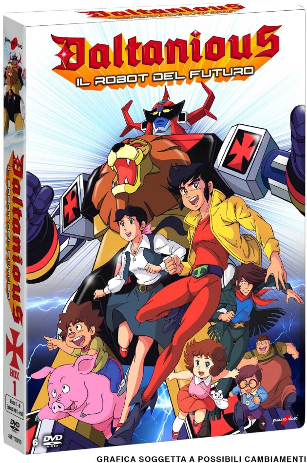 Daltanious - Il Robot del Futuro - Box 1 6 DVDs