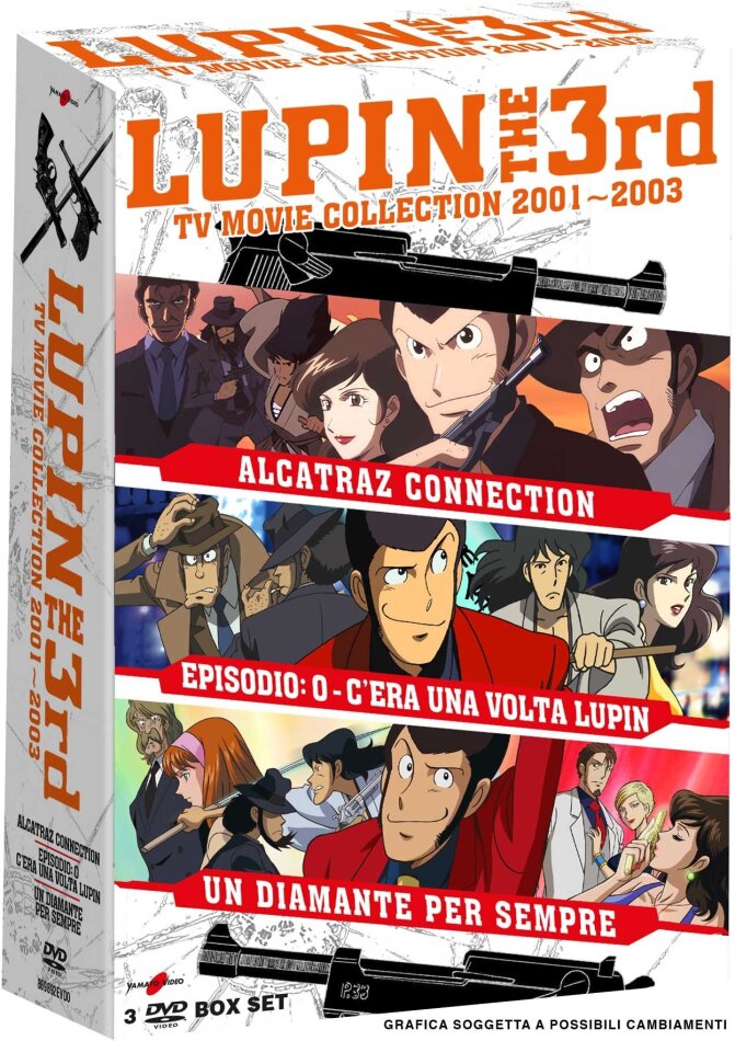 Lupin the 3rd - TV Movie Collection 2001-2003 3 DVDs