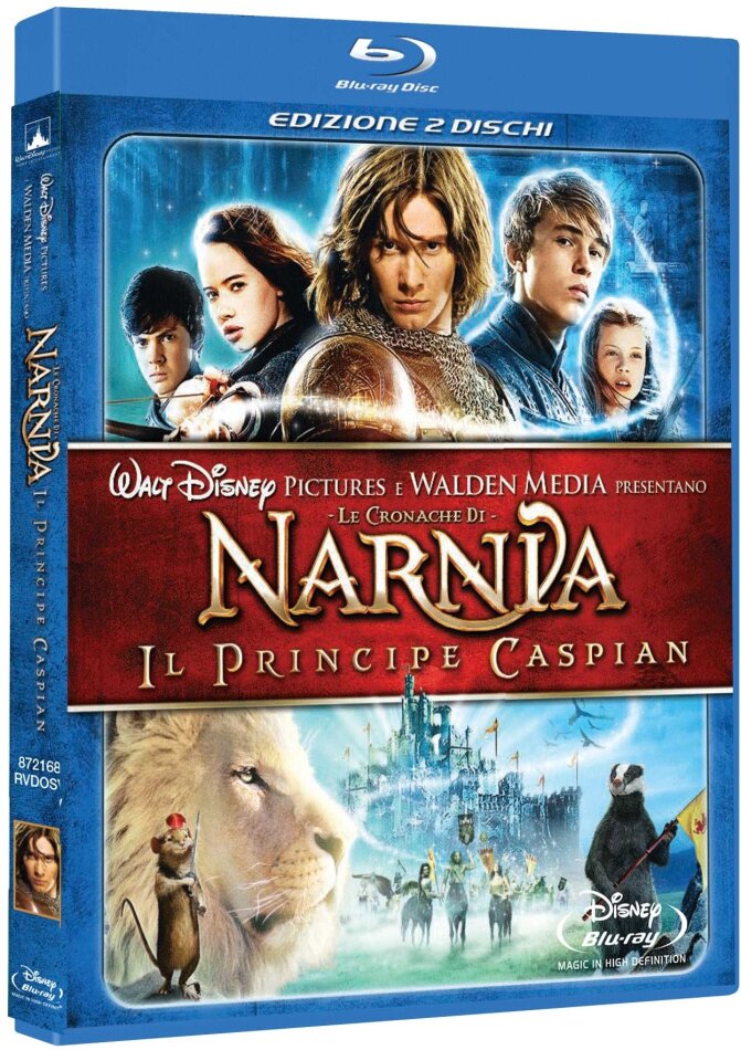 Le cronache di Narnia 2 - Il principe Caspian (2008) 2 Blu-ray