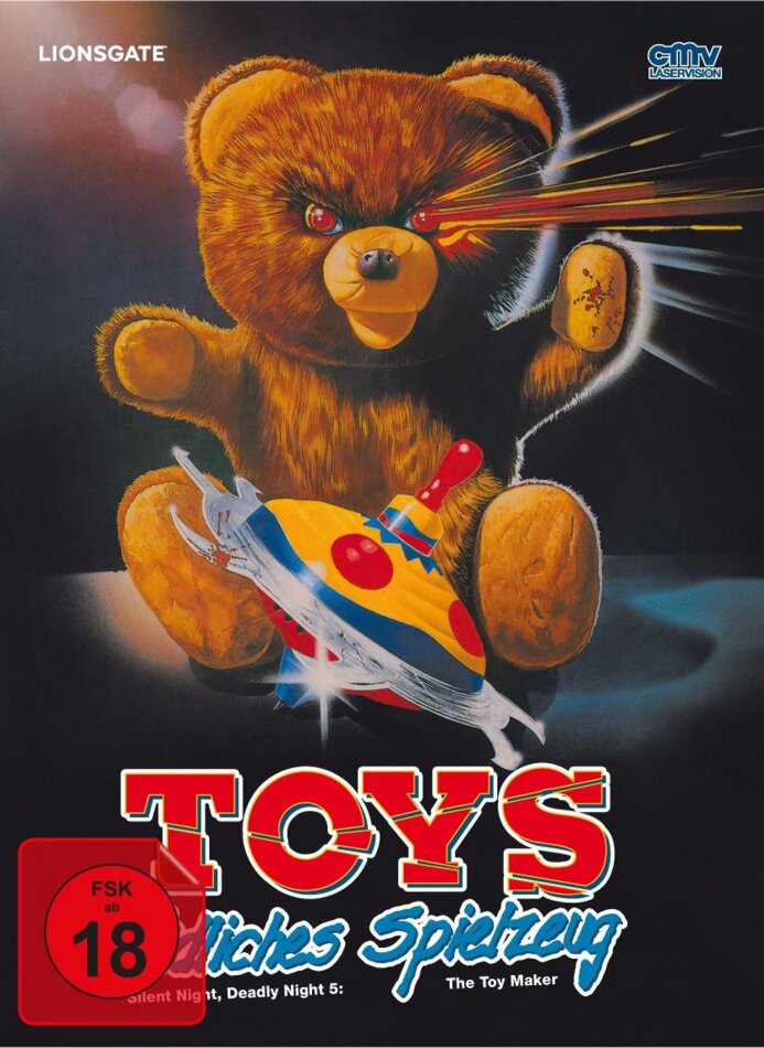 Toys - Tödliches Spielzeug (1991) Cover A, Édition Limitée, Mediabook, Uncut, Blu-ray + DVD