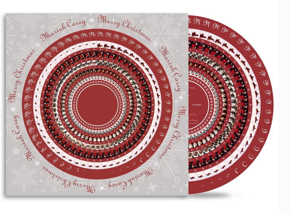 Mariah Carey - Merry Christmas 2024 Reissue, Zoetrope Edition, 30th Anniversary Edition, LP