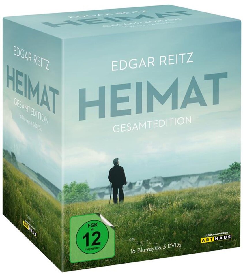 Heimat Complete edition, 16 Blu-rays + 3 DVDs