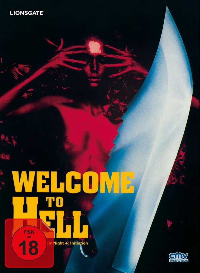 Welcome to Hell (1990) Cover A, Limited Edition, Mediabook, Uncut, Blu-ray + DVD