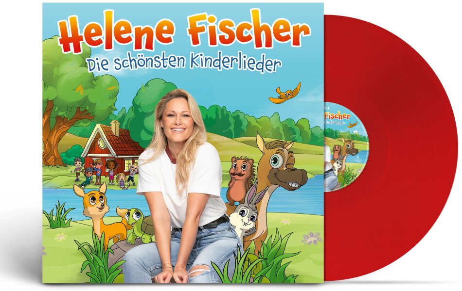 Helene Fischer - Die schönsten Kinderlieder Limited Edition, Rotes Vinyl, LP