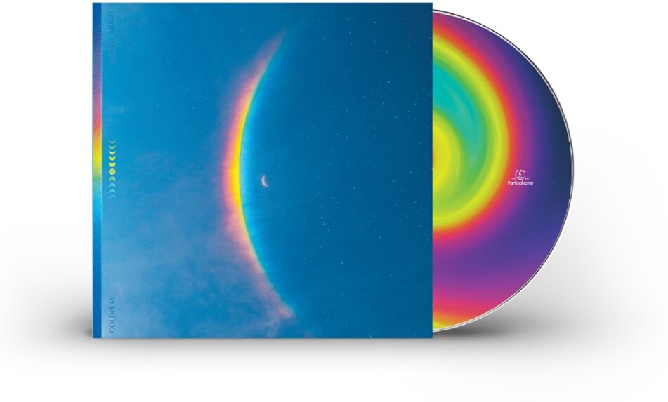 Coldplay - Moon Music Eco CD, Signed Art Card