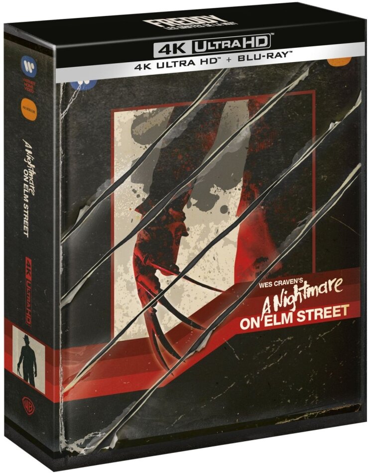 A Nightmare on Elm Street - Les griffes de la nuit (1984) + Goodies, Édition Collector Limitée, Steelbook, 4K Ultra HD + Blu-ray