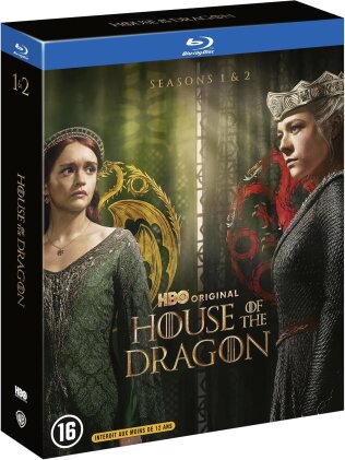 House of the Dragon (Game of Thrones) - Saisons 1 & 2 (8 Blu-ray)