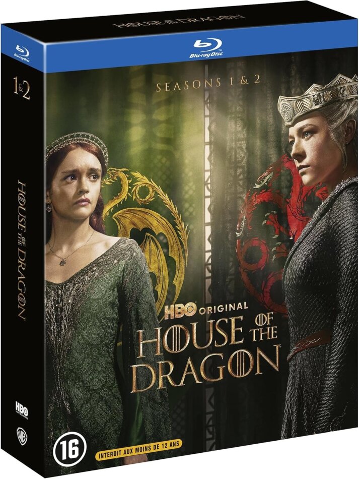 House of the Dragon (Game of Thrones) - Saisons 1 & 2 8 Blu-ray